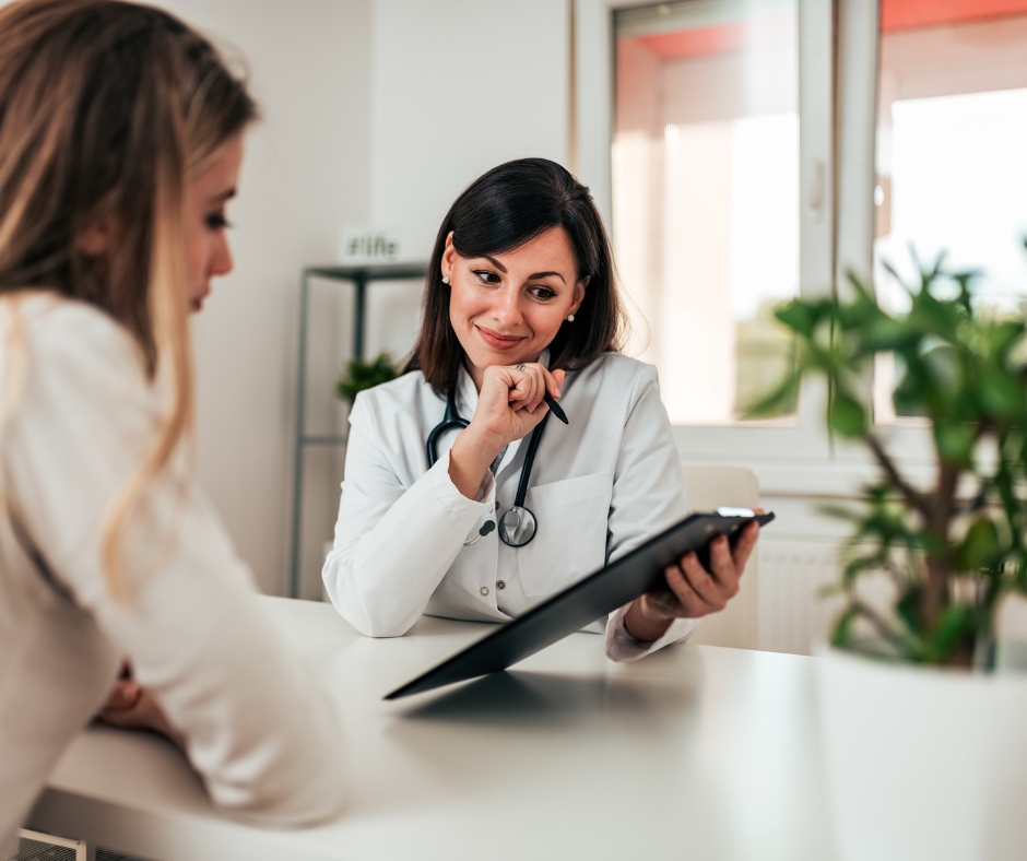 Consultation with an aesthetic medical practitioner