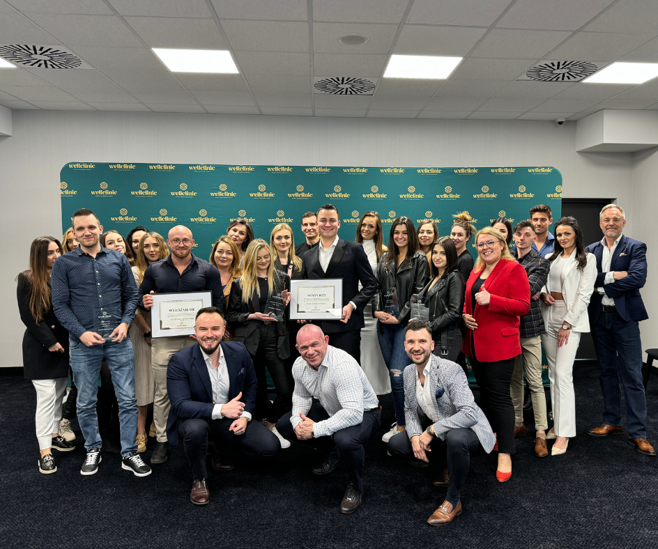 Das Wellclinic-Team bei der Gala des Jahres