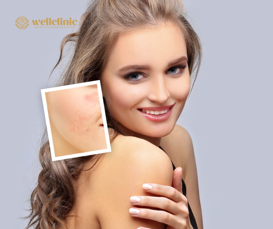 Laseroterapia blizn potrądzikowych