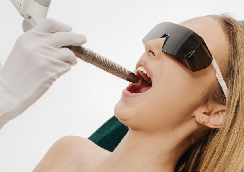 Lasertherapie bei Schlafapnoe